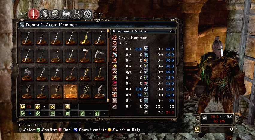 Dark Souls II Settings