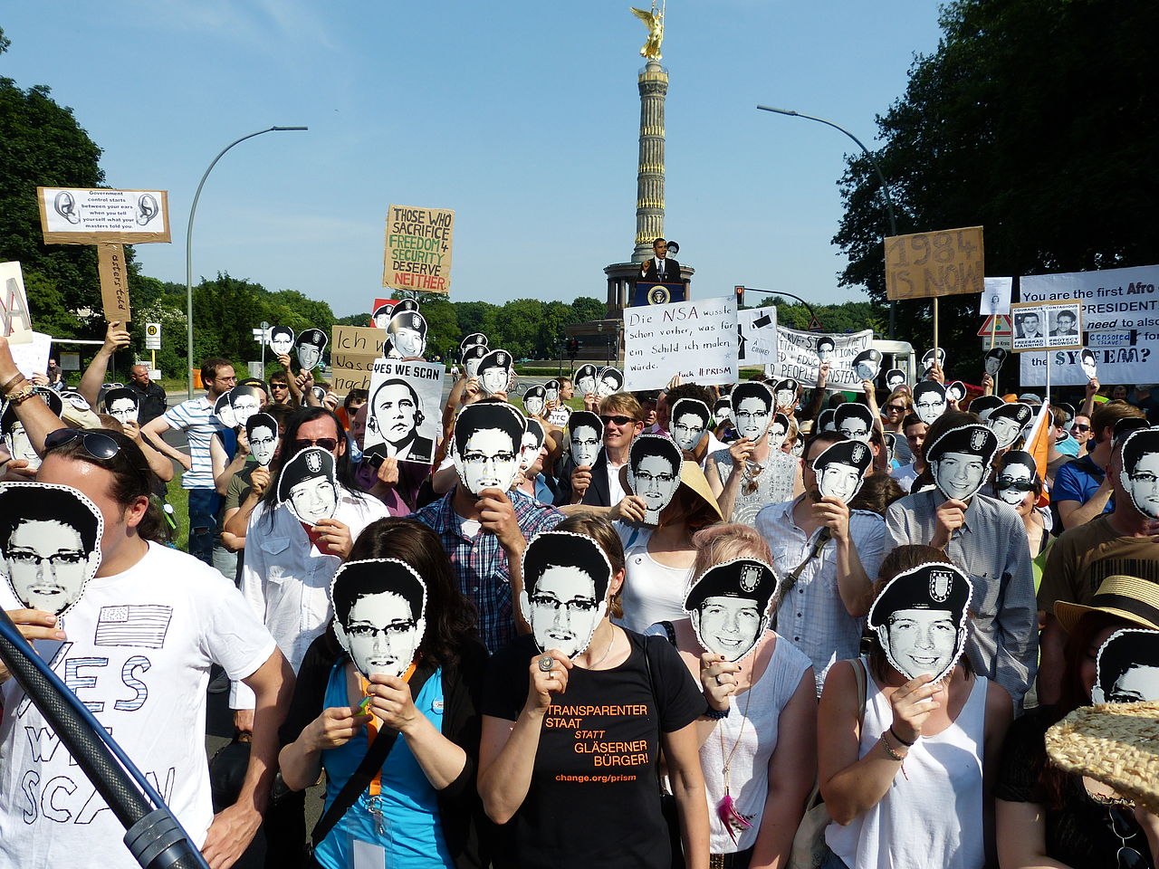 2013 Berlin PRISM Demonstrations