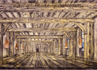 Anselm Kiefer, "Deutschlands Geisteshelden" (1973)